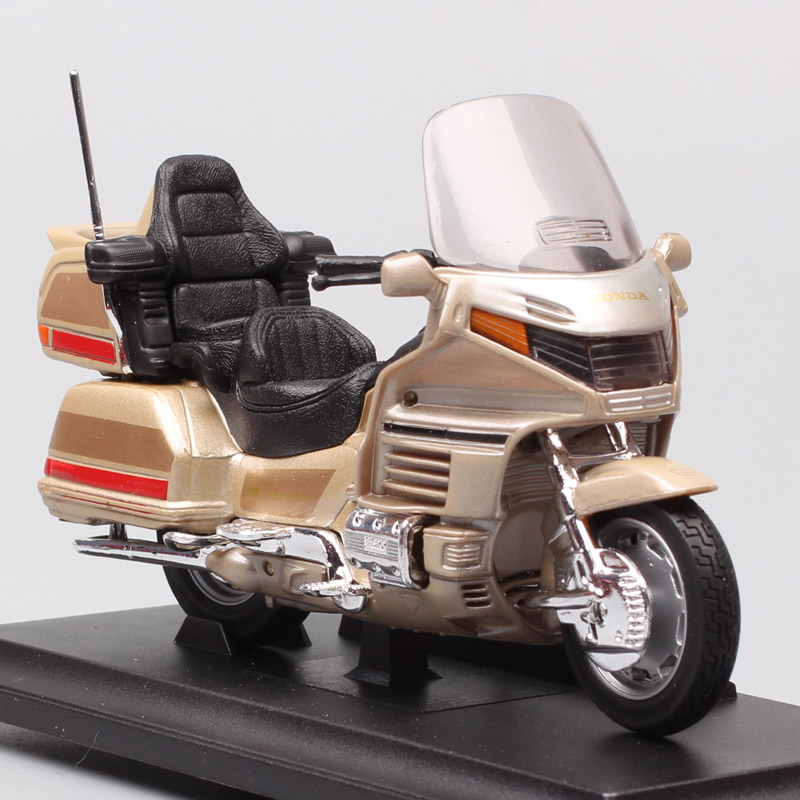 kids boys 1/18 scale mini Welly Honda Gold Wing touring motorcycle moto Diecasts & Toy Vehicles model thumbnails gift souvenir