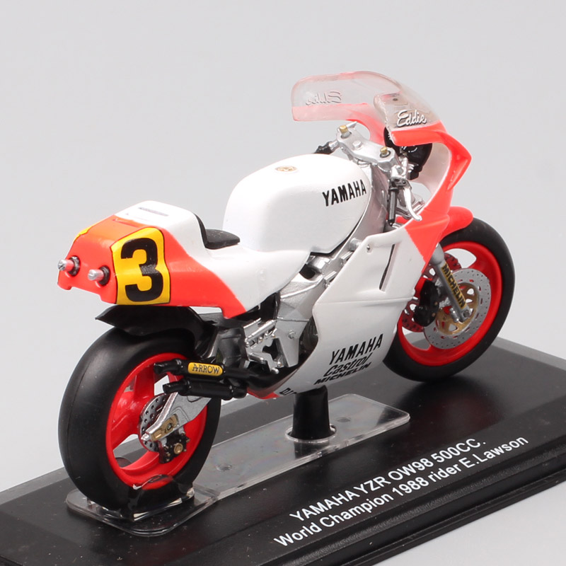 1:24 scale tiny Yamaha YZR OW23 500cc WC 1975 rider G.Agostini Grand Prix racing bike Diecasts & Toy Vehicles models motorcycle