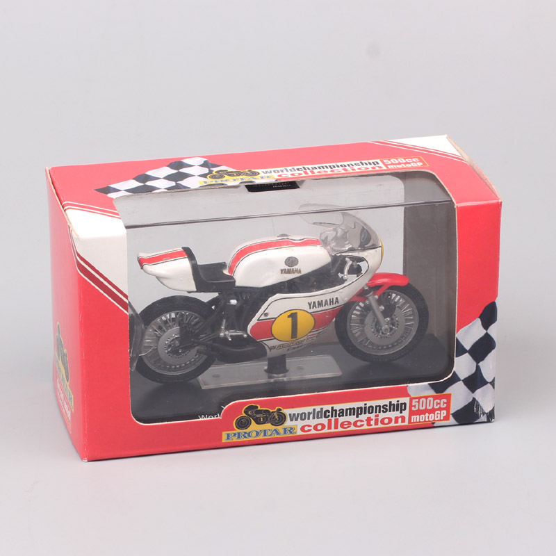 1:24 scale tiny Yamaha YZR OW23 500cc WC 1975 rider G.Agostini Grand Prix racing bike Diecasts & Toy Vehicles models motorcycle