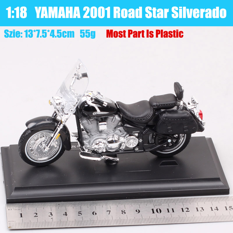 1/18 Scale Child Mini Diecast YAMAHA 2001 Road Star Silverado Touring Cruiser motorcycle Models Collection Toys For Kids Maisto 1/18 Scale Child Mini Diecast YAMAHA 2001 Road Star Silverado Touring Cruiser motorcycle Models Collection Toys For Kids Maisto