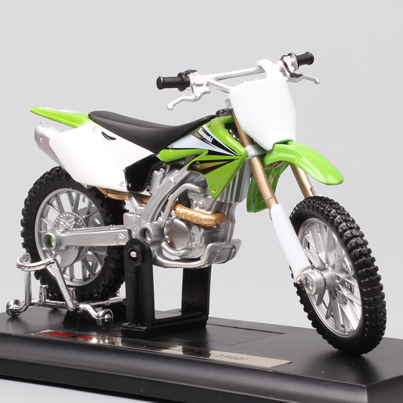 1:18 scale maisto small Kawasaki KX 250F Kx250 motocross motorcycle diecast racing dirt bike off road toy model vehicles gifts