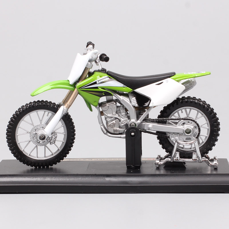 1:18 scale maisto small Kawasaki KX 250F Kx250 motocross motorcycle diecast racing dirt bike off road toy model vehicles gifts