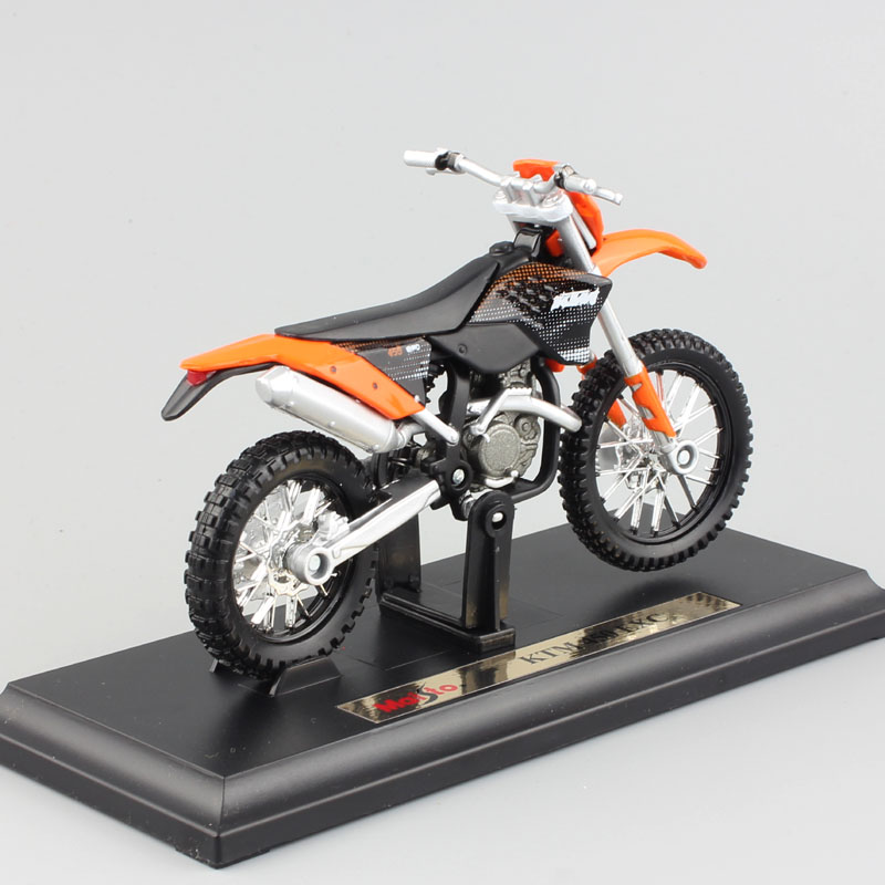 Maisto 1:18 Scale 450 EXC Enduro Off Road Motorcycle Dirt Vehicle Diecast Model Toy Moto bike Racing Miniatures Hobby Collector