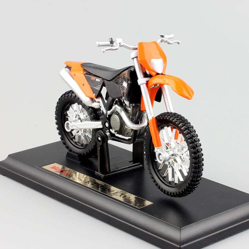 Maisto 1:18 Scale 450 EXC Enduro Off Road Motorcycle Dirt Vehicle Diecast Model Toy Moto bike Racing Miniatures Hobby Collector
