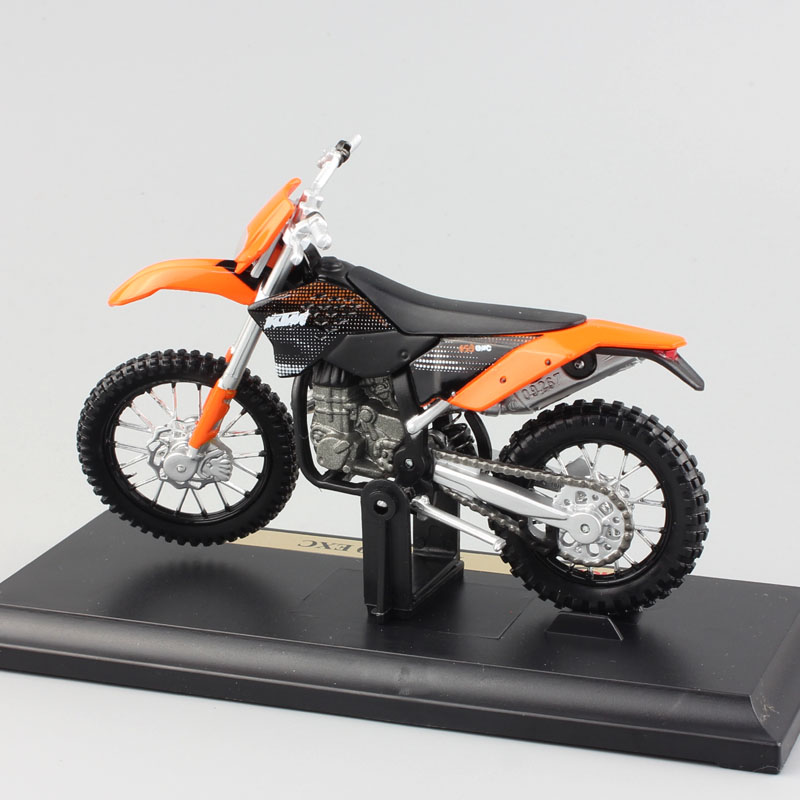 Maisto 1:18 Scale 450 EXC Enduro Off Road Motorcycle Dirt Vehicle Diecast Model Toy Moto bike Racing Miniatures Hobby Collector