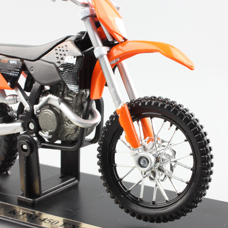 Maisto 1:18 Scale 450 EXC Enduro Off Road Motorcycle Dirt Vehicle Diecast Model Toy Moto bike Racing Miniatures Hobby Collector