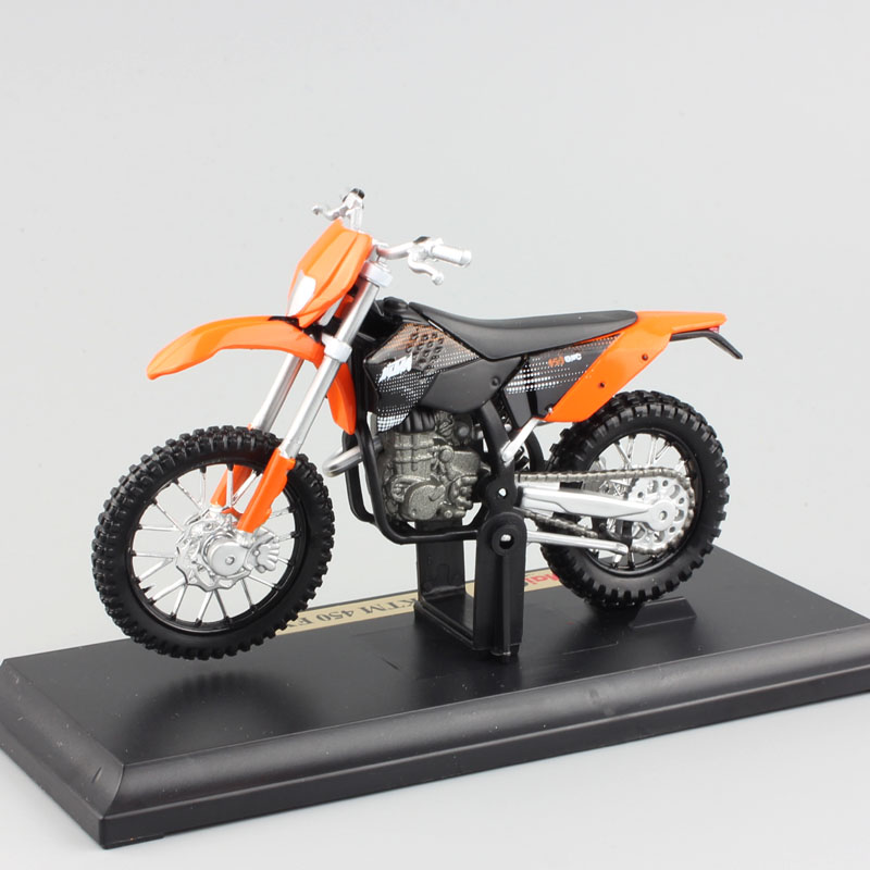 Maisto 1:18 Scale 450 EXC Enduro Off Road Motorcycle Dirt Vehicle Diecast Model Toy Moto bike Racing Miniatures Hobby Collector