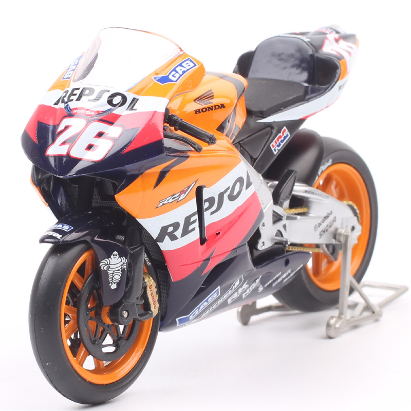 Guiloy 1:18 Scale Honda Repsol RC211V #26 Dani Pedrosa 2006 GP Rider Motorcycle Model Diecast Moto Bike Toy Vehicles Souvenir Guiloy 1:18 Scale Honda Repsol RC211V #26 Dani Pedrosa 2006 GP Rider Motorcycle Model Diecast Moto Bike Toy Vehicles Souvenir