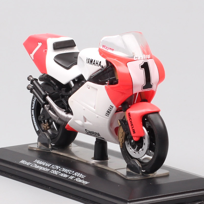 1/24 Scale Italeri Yamaha YZR OW98 500cc 1988 Rider #3 E.Lawson Motorcycle Diecast Racing Bike Toy Vehicle Model For Collection
