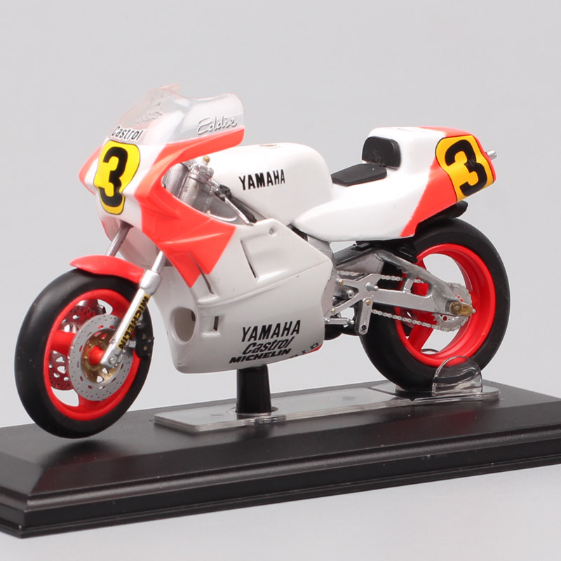1/24 Scale Italeri Yamaha YZR OW98 500cc 1988 Rider #3 E.Lawson Motorcycle Diecast Racing Bike Toy Vehicle Model For Collection
