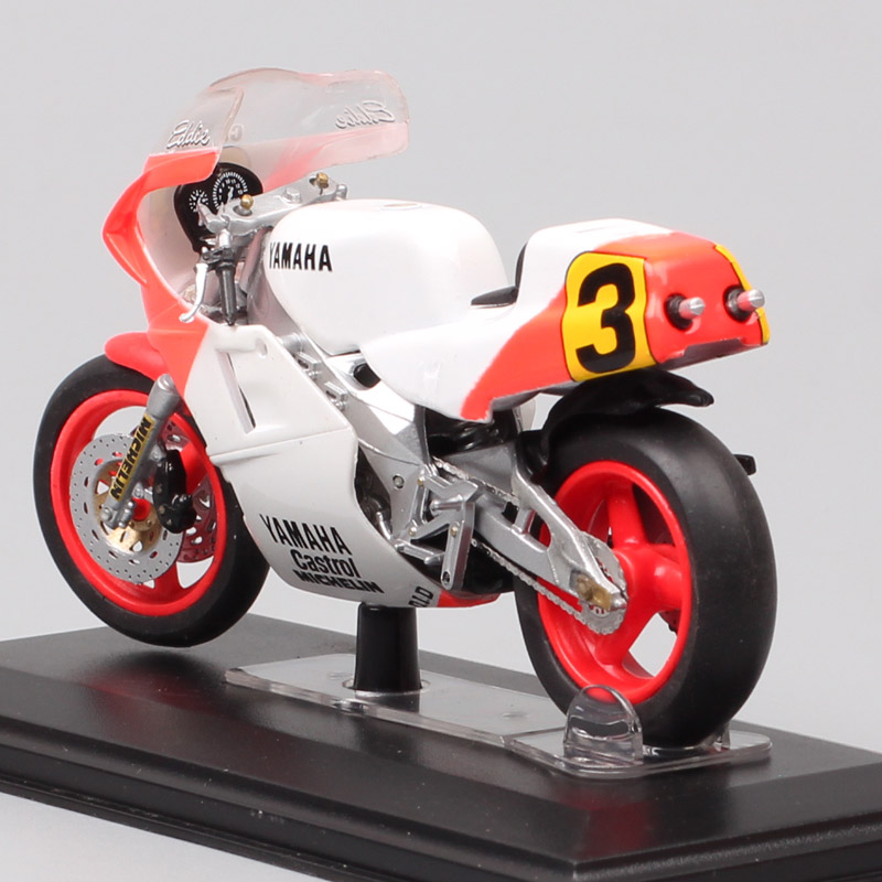1/24 Scale Italeri Yamaha YZR OW98 500cc 1988 Rider #3 E.Lawson Motorcycle Diecast Racing Bike Toy Vehicle Model For Collection