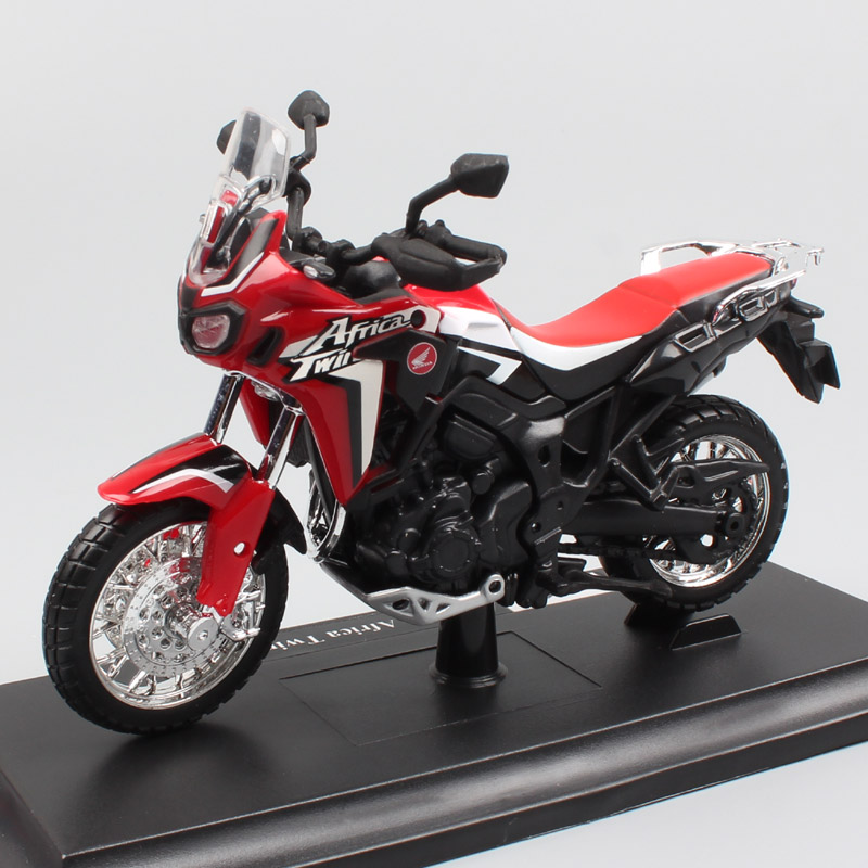 1:18 scale Maisto honda CRF1000L Africa Twin DCT 2016 adventure sport diecast motorcycle toy model off-road bike vehicle replica