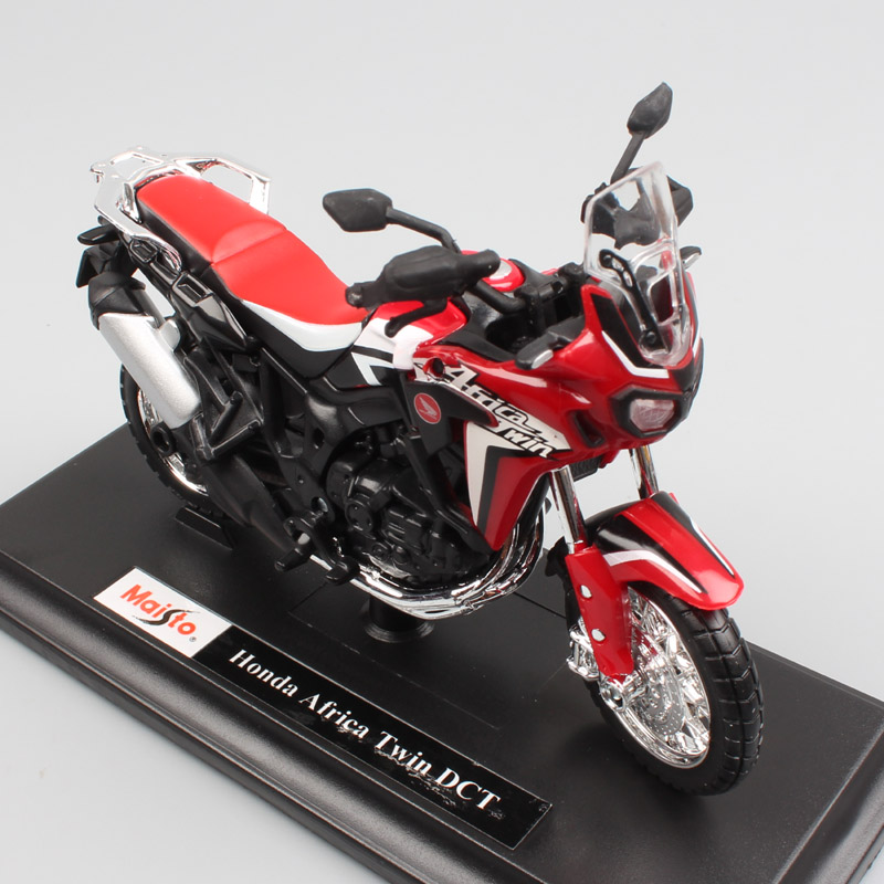 1:18 scale Maisto honda CRF1000L Africa Twin DCT 2016 adventure sport diecast motorcycle toy model off-road bike vehicle replica