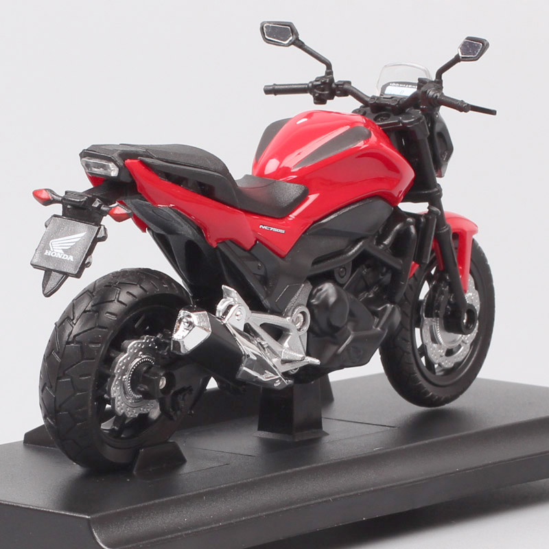 Children's 1/18 scales mini Welly 2018 Honda NC750S Diecasts & Toy Vehicles motorcycle model miniature moto gift hobby stand box