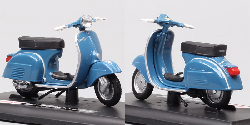 1:18 scale Piaggio Vespa Scooter 98 PK 125 GTR P150X 300 MP5 Primavera GTS motorcycle moto bike diecast vehicles toys model kids