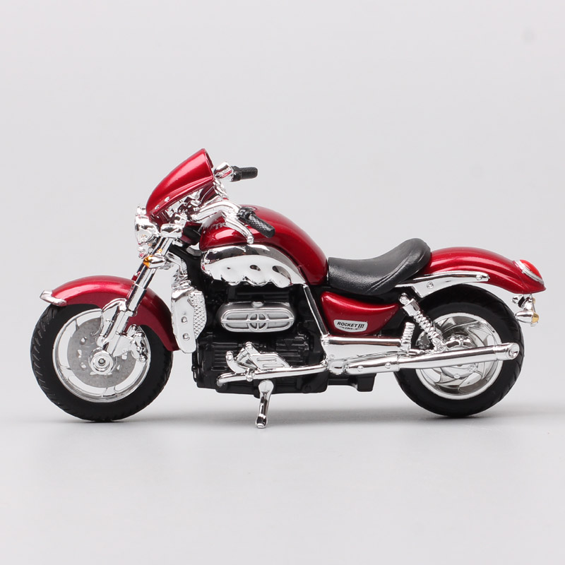 1/18 scale bburago Triumph Rocket 3 Trident cruiser motorcycle Diecasts & Toy Vehicles toy tour bike Roadster moto bike kids boy 1/18 scale bburago Triumph Rocket 3 Trident cruiser motorcycle Diecasts & Toy Vehicles toy tour bike Roadster moto bike kids boy