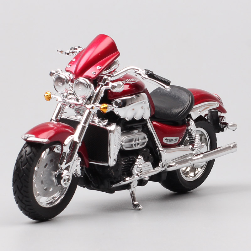 1/18 scale bburago Triumph Rocket 3 Trident cruiser motorcycle Diecasts & Toy Vehicles toy tour bike Roadster moto bike kids boy 1/18 scale bburago Triumph Rocket 3 Trident cruiser motorcycle Diecasts & Toy Vehicles toy tour bike Roadster moto bike kids boy