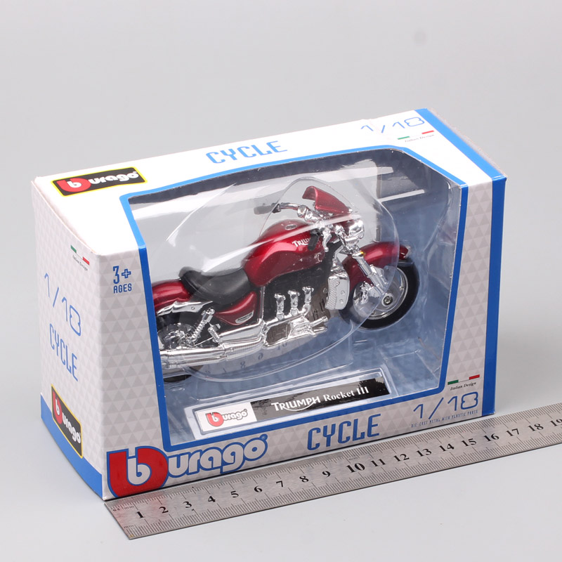 1/18 scale bburago Triumph Rocket 3 Trident cruiser motorcycle Diecasts & Toy Vehicles toy tour bike Roadster moto bike kids boy 1/18 scale bburago Triumph Rocket 3 Trident cruiser motorcycle Diecasts & Toy Vehicles toy tour bike Roadster moto bike kids boy