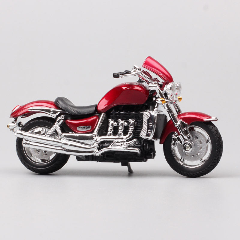 1/18 scale bburago Triumph Rocket 3 Trident cruiser motorcycle Diecasts & Toy Vehicles toy tour bike Roadster moto bike kids boy 1/18 scale bburago Triumph Rocket 3 Trident cruiser motorcycle Diecasts & Toy Vehicles toy tour bike Roadster moto bike kids boy