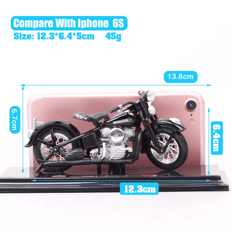 1/18 Scale Maisto Vintage 1948 FL Panhead Big Twin Engine Bike Diecasts & Toy Vehicles Motorcycle Model Of Collection Miniaturas 1/18 Scale Maisto Vintage 1948 FL Panhead Big Twin Engine Bike Diecasts & Toy Vehicles Motorcycle Model Of Collection Miniaturas