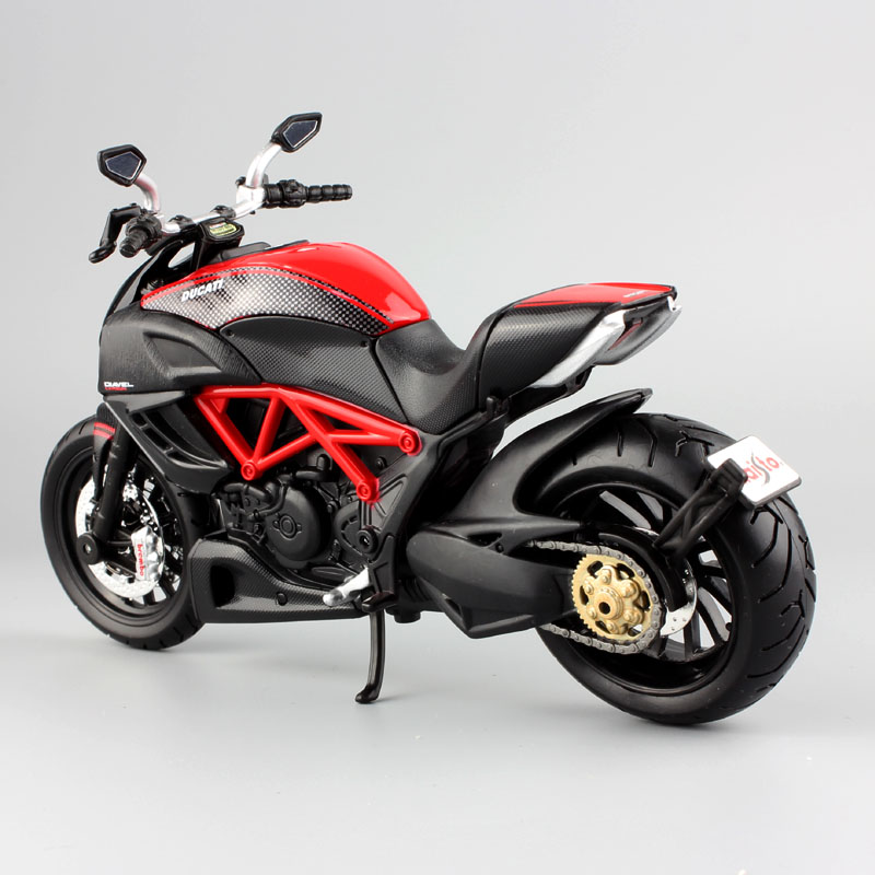 1/12 scale Maisto ducati Diavel cruiser superbike Diecast model ducati motorcycle race bike miniature metal collection toy boy