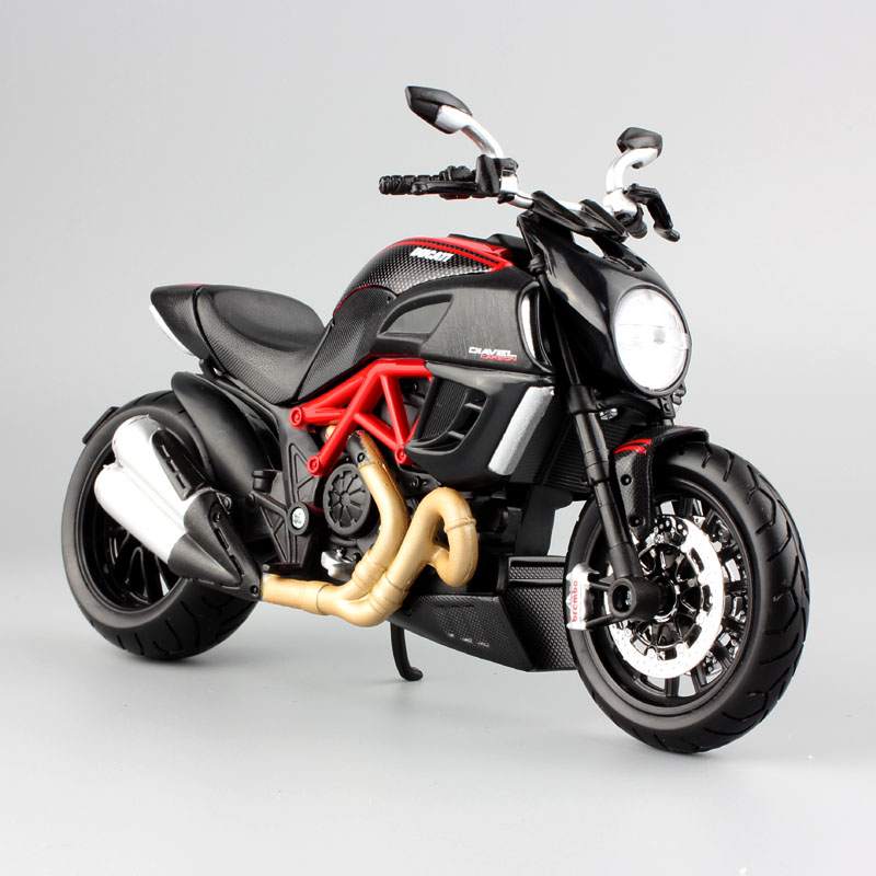 1/12 scale Maisto ducati Diavel cruiser superbike Diecast model ducati motorcycle race bike miniature metal collection toy boy