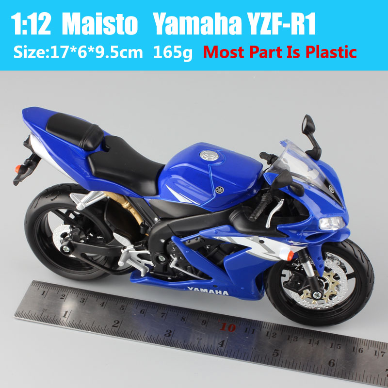 Kids 1:12 Scale Masito Children Yamaha YZF-R1 YZF R1 Diecasts & Toy Vehicle Model Motorcycle Race Bike Toy Thumbnails With box Kids 1:12 Scale Masito Children Yamaha YZF-R1 YZF R1 Diecasts & Toy Vehicle Model Motorcycle Race Bike Toy Thumbnails With box