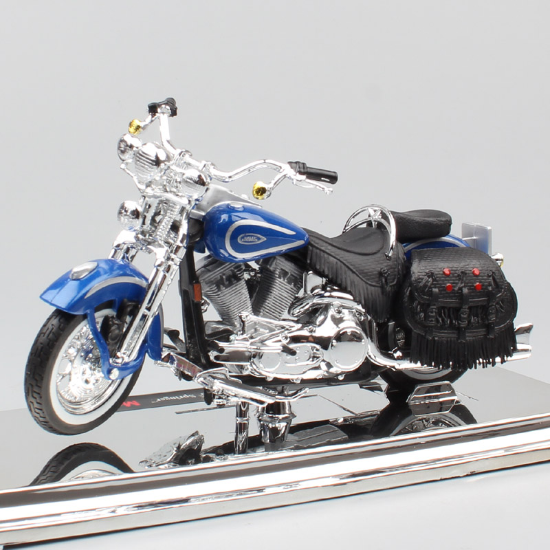 1:18 Scale Maisto 1999 FLSTS Heritage Softtail Springer bike motorcycle chopper Diecast model toy Vehicle cruiser thumbnails boy