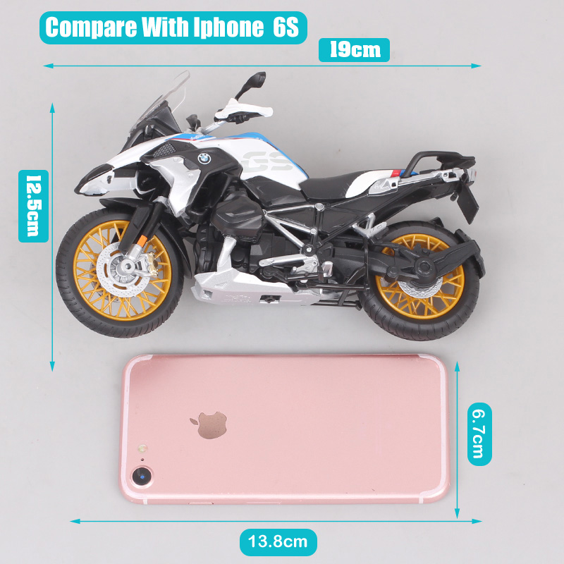 Maisto 1:12 Scale R1250GS Adventure Cruiser Bike Model Diecast R 1250 GS Motorrad Touring Motorcycle Sport Toy Vehicles Replicas