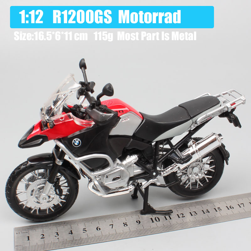 Maisto 1:12 Scale R1250GS Adventure Cruiser Bike Model Diecast R 1250 GS Motorrad Touring Motorcycle Sport Toy Vehicles Replicas