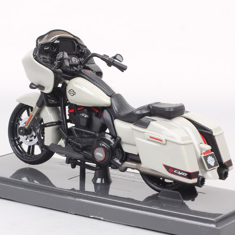 1:18 Scale Maisto 2018 HD CVO Road Glide Custom Tour Riders Bike Diecast Motorcycle Vehicle Toy Motorbike Model Kids Hobby Gift