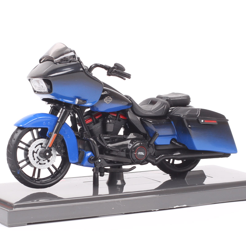 1:18 Scale Maisto 2018 HD CVO Road Glide Custom Tour Riders Bike Diecast Motorcycle Vehicle Toy Motorbike Model Kids Hobby Gift
