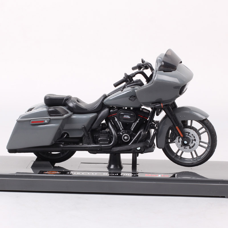 1:18 Scale Maisto 2018 HD CVO Road Glide Custom Tour Riders Bike Diecast Motorcycle Vehicle Toy Motorbike Model Kids Hobby Gift