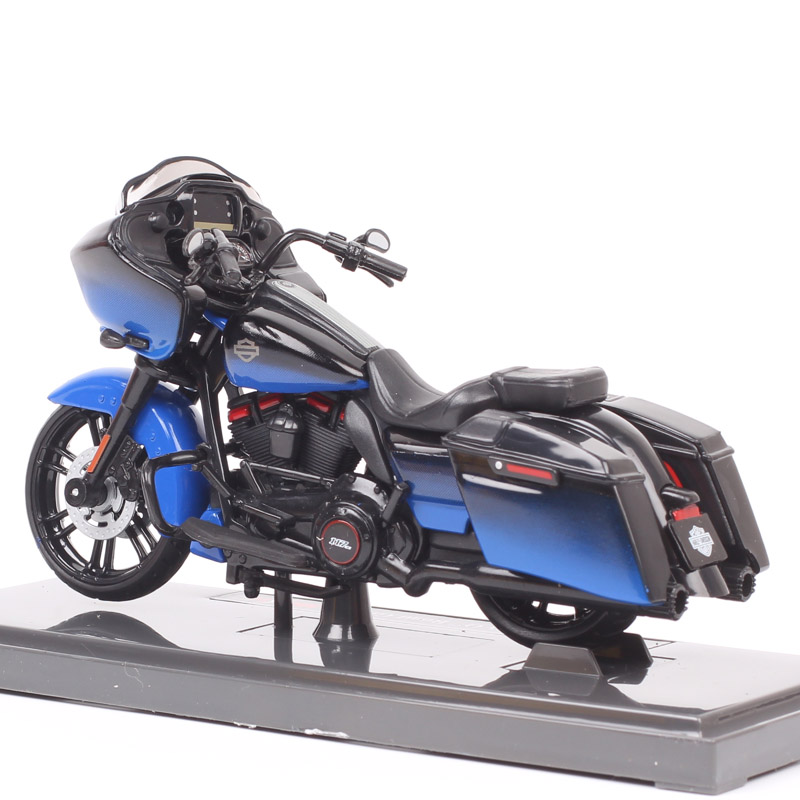 1:18 Scale Maisto 2018 HD CVO Road Glide Custom Tour Riders Bike Diecast Motorcycle Vehicle Toy Motorbike Model Kids Hobby Gift