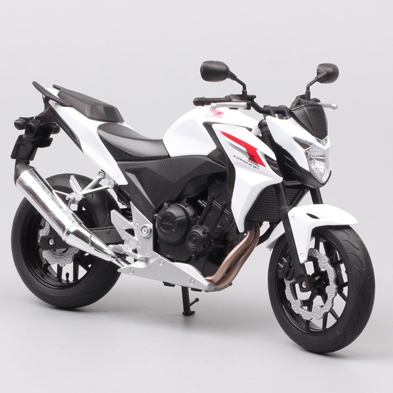 Children Welly 1/10 big scale Honda CB500F CB500 twin motorcycle Diecasts & Toy Vehicles bike models Replicas moto of collection