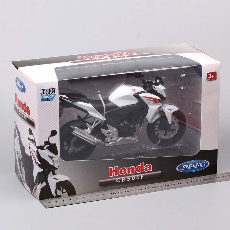 Children Welly 1/10 big scale Honda CB500F CB500 twin motorcycle Diecasts & Toy Vehicles bike models Replicas moto of collection
