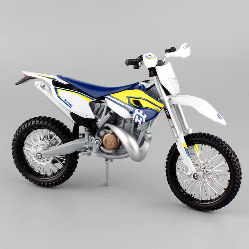 Maisto Assemble 1/12 Scale TE Husqvarna TE125 2016 Motorcycle Model Dirt Bike Motocross Enduro Off Road Model Toy DIY Install Maisto Assemble 1/12 Scale TE Husqvarna TE125 2016 Motorcycle Model Dirt Bike Motocross Enduro Off Road Model Toy DIY Install