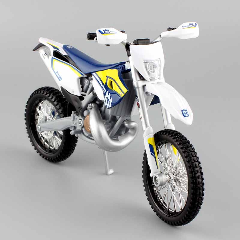 Maisto Assemble 1/12 Scale TE Husqvarna TE125 2016 Motorcycle Model Dirt Bike Motocross Enduro Off Road Model Toy DIY Install Maisto Assemble 1/12 Scale TE Husqvarna TE125 2016 Motorcycle Model Dirt Bike Motocross Enduro Off Road Model Toy DIY Install
