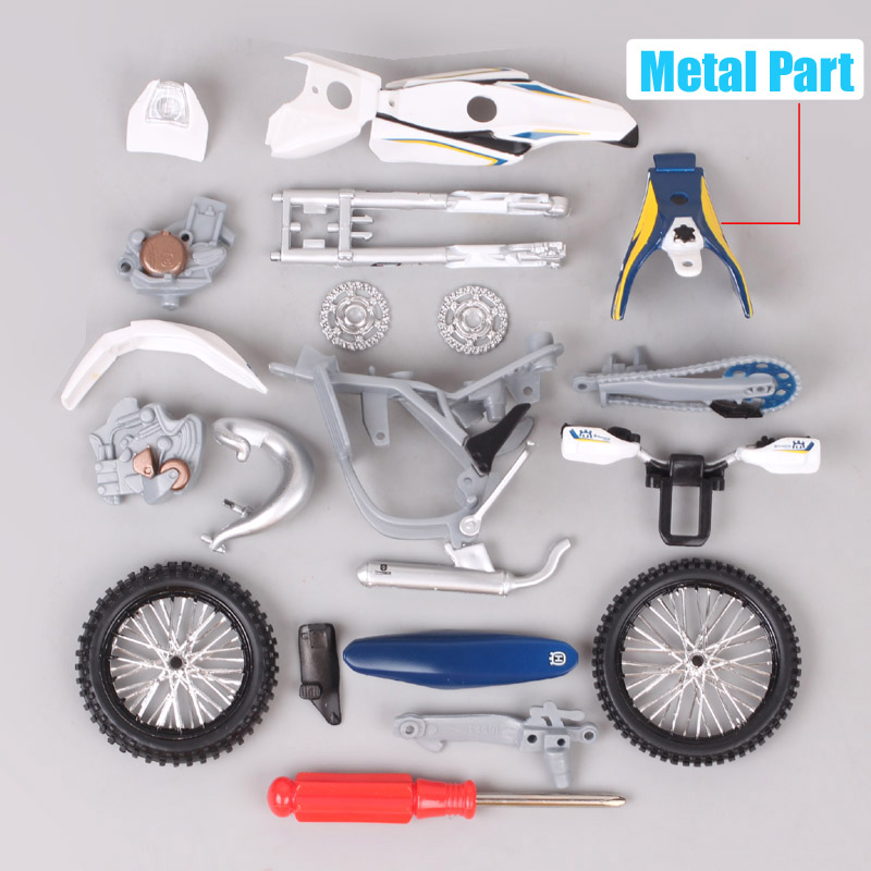 Maisto Assemble 1/12 Scale TE Husqvarna TE125 2016 Motorcycle Model Dirt Bike Motocross Enduro Off Road Model Toy DIY Install Maisto Assemble 1/12 Scale TE Husqvarna TE125 2016 Motorcycle Model Dirt Bike Motocross Enduro Off Road Model Toy DIY Install