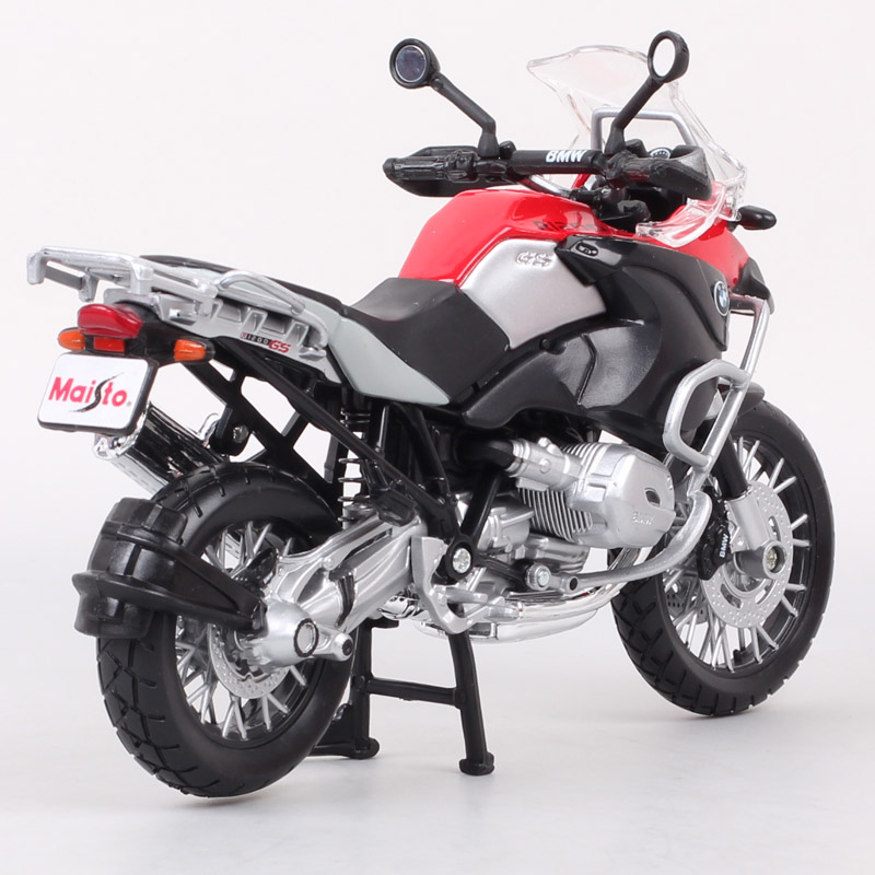 Maisto 1/12 Scale R1200GS DIY Assemble Bike Model Diecasts & Toy Vehicles R 1200 GS Touring Motorcycle Souvenir Childrens Gift