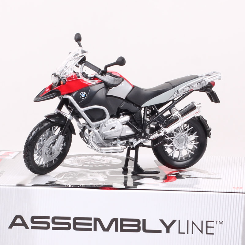 Maisto 1/12 Scale R1200GS DIY Assemble Bike Model Diecasts & Toy Vehicles R 1200 GS Touring Motorcycle Souvenir Childrens Gift