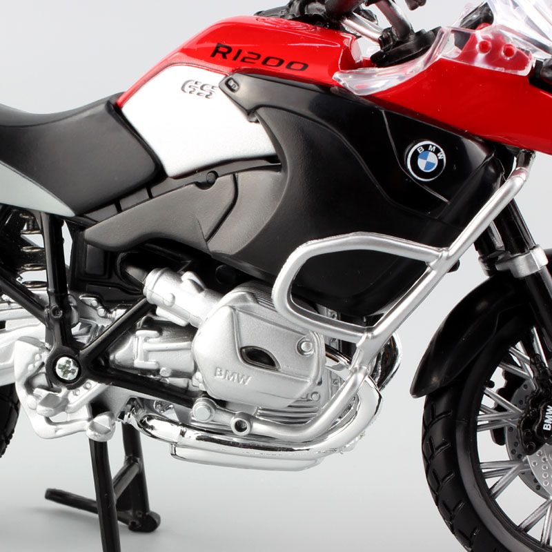 Maisto 1/12 Scale R1200GS DIY Assemble Bike Model Diecasts & Toy Vehicles R 1200 GS Touring Motorcycle Souvenir Childrens Gift