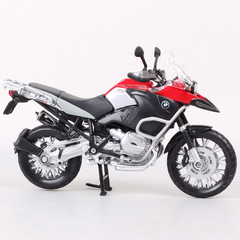 Maisto 1/12 Scale R1200GS DIY Assemble Bike Model Diecasts & Toy Vehicles R 1200 GS Touring Motorcycle Souvenir Childrens Gift