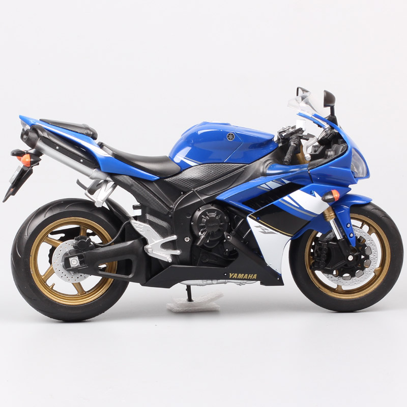 1:10 scale welly Big Yamaha YZF-R1 motorcycle Diecasts & Toy Vehicles racing motorbike model toy gift for collection of children