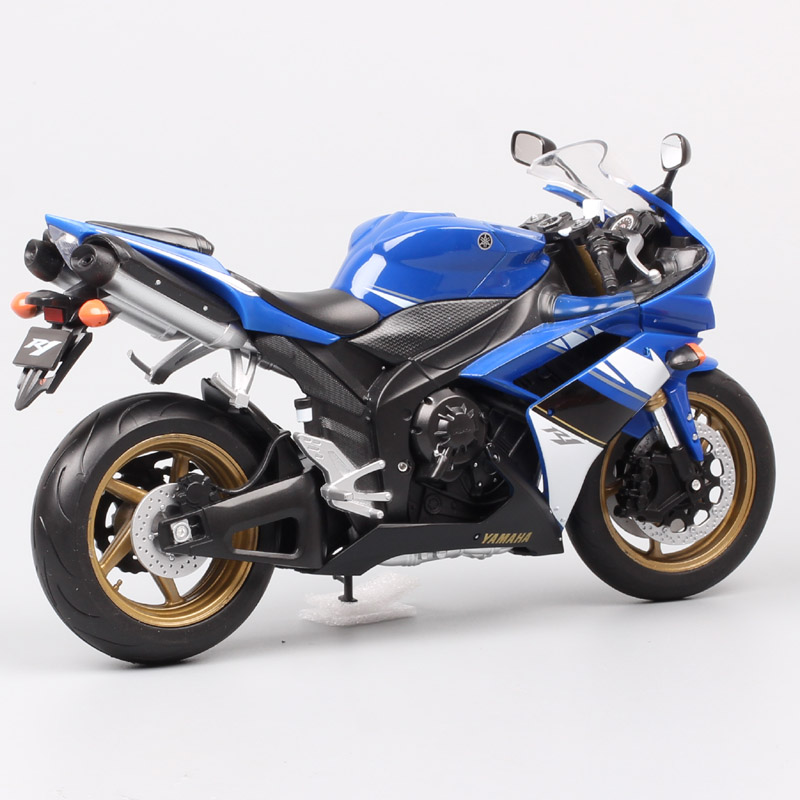 1:10 scale welly Big Yamaha YZF-R1 motorcycle Diecasts & Toy Vehicles racing motorbike model toy gift for collection of children
