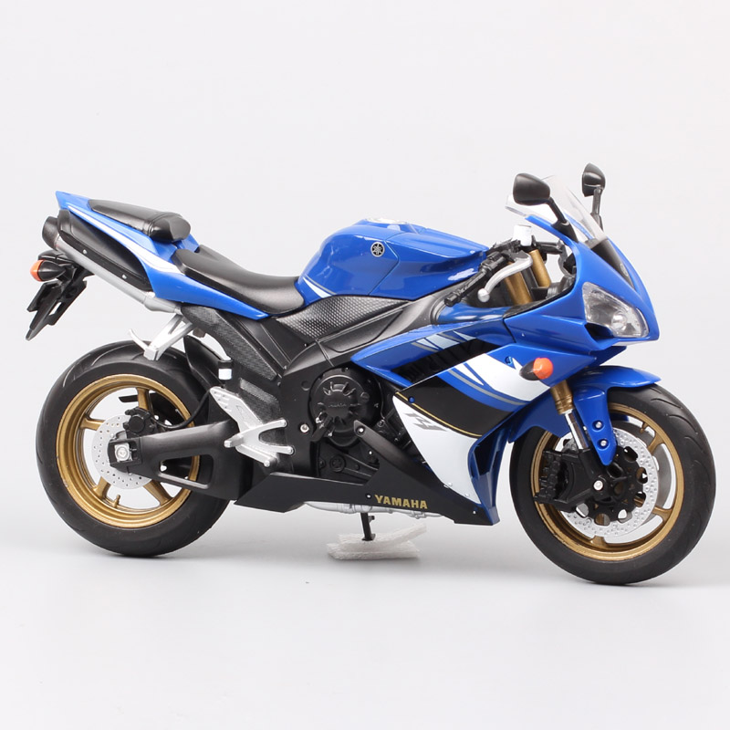 1:10 scale welly Big Yamaha YZF-R1 motorcycle Diecasts & Toy Vehicles racing motorbike model toy gift for collection of children