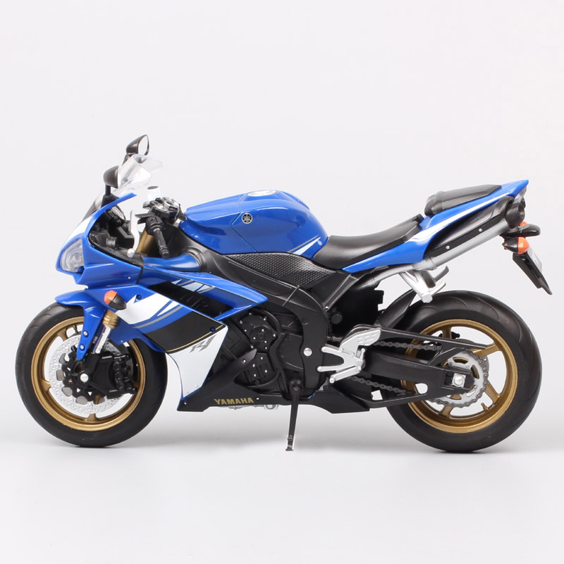 1:10 scale welly Big Yamaha YZF-R1 motorcycle Diecasts & Toy Vehicles racing motorbike model toy gift for collection of children