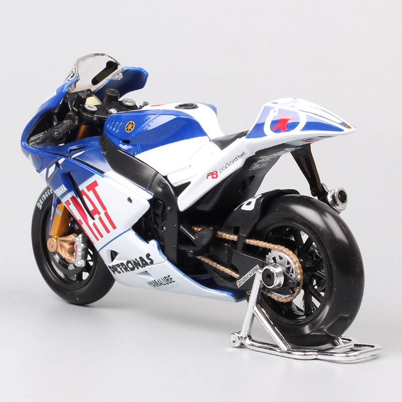 1/10 maisto scale Fiat Yamaha YZR-M1 racer No.99 Jorge Lorenzo #46 rossi motorcycle Moto bike Diecast Toys racing model GP 2009 1/10 maisto scale Fiat Yamaha YZR-M1 racer No.99 Jorge Lorenzo #46 rossi motorcycle Moto bike Diecast Toys racing model GP 2009