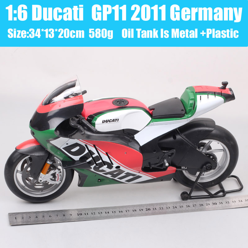 1:6 scale maisto big large Ducati Desmosedici RR GP11 2011 model racing moto bike Diecast Toy motorcycle Germany Italy gift boys 1:6 scale maisto big large Ducati Desmosedici RR GP11 2011 model racing moto bike Diecast Toy motorcycle Germany Italy gift boys