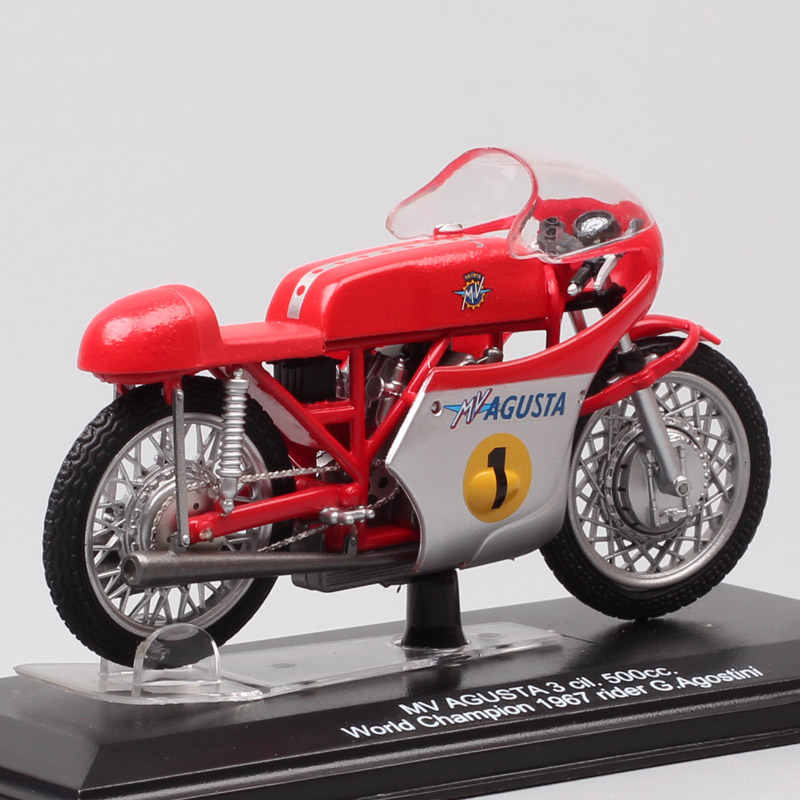 1 24 Scale Vintage Italeri MV Agusta 500cc World Champion 1967 Rider #1 G Agostini Diecast Motorcycle Model Toy Bike Acrylic Box 1 24 Scale Vintage Italeri MV Agusta 500cc World Champion 1967 Rider #1 G Agostini Diecast Motorcycle Model Toy Bike Acrylic Box